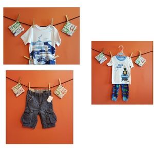 NEW 4-piece Toddler Boys Bundle, Size 18-24 mos
